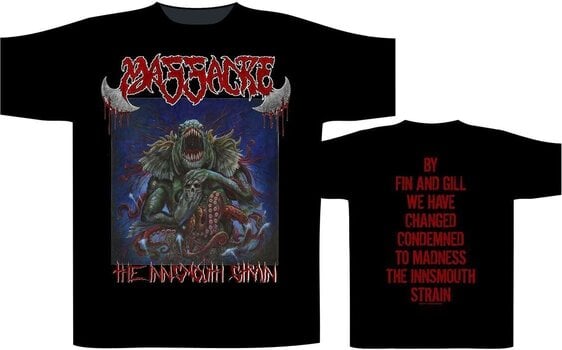 T-shirt Massacre The Innsmouth Strain Black S T-shirt - 2