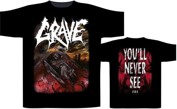 Shirt Grave You'Ll Never See Black S Shirt - 2