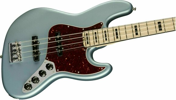 Basse électrique Fender American Elite Jazz Bass Maple Satin Ice Blue Metallic - 4
