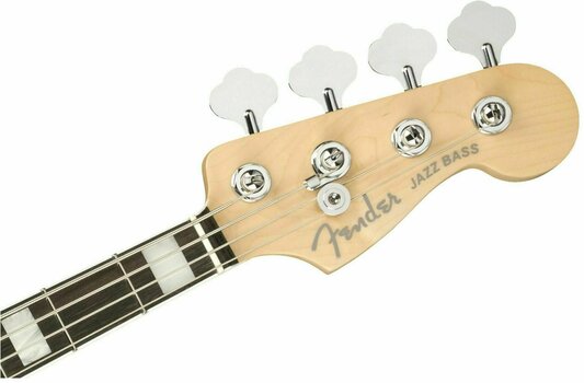 4-strängad basgitarr Fender American Elite Jazz Bass Ebony Satin Jade Pearl Metallic - 5