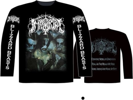 T-Shirt Immortal Blizzard Beasts Black 2XL T-Shirt - 2