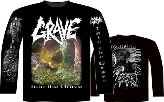 T-Shirt Grave Into The Grave Black 2XL T-Shirt - 2