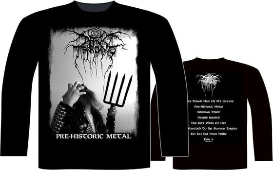 Сорочка Darkthrone Pre-Historic Metal Футболка з довгим рукавом Black L - 2