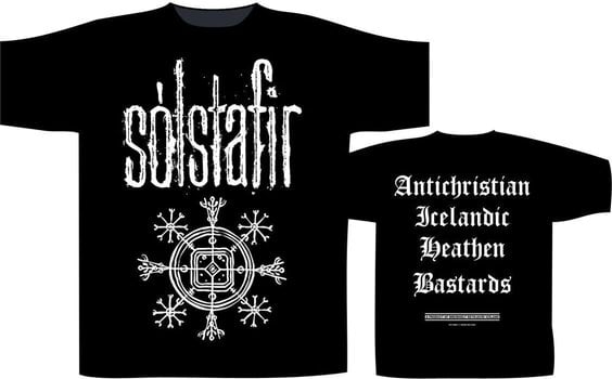 T-shirt Sólstafir Icelandic Heathen Bastards T-shirt à manches courtes Black L - 2