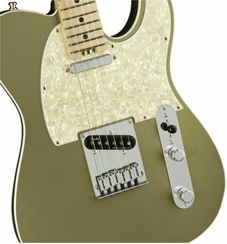 Elektrische gitaar Fender American Elite Telecaster Maple Satin Jade Pearl Metallic - 3