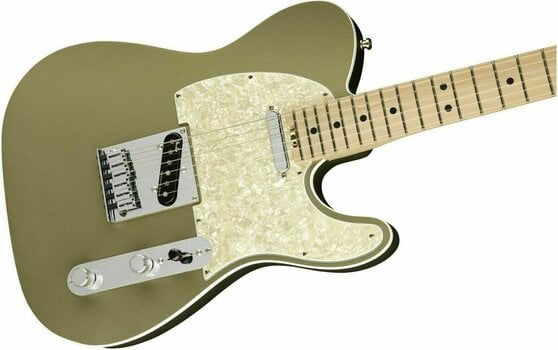 Guitarra elétrica Fender American Elite Telecaster Maple Satin Jade Pearl Metallic - 4