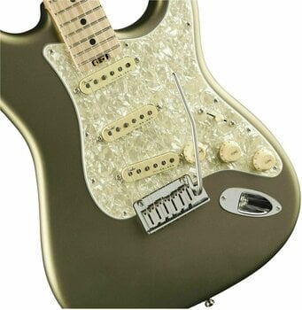 Guitare électrique Fender American Elite Stratocaster Maple Satin Jade Pearl Metallic - 3