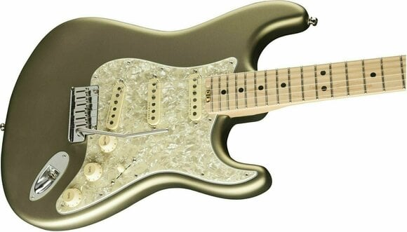 Guitare électrique Fender American Elite Stratocaster Maple Satin Jade Pearl Metallic - 4