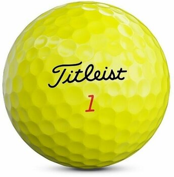 Golfový míček Titleist TruFeel 2019 Yellow - 3