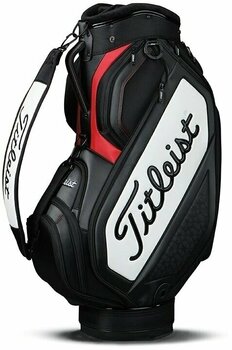 Golf torba Cart Bag Titleist Midsize Staff Black/White/Red Golf torba Cart Bag - 2