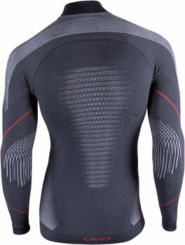 Sous-vêtements thermiques UYN Evolutyon UW Long Sleeve Turtle Neck Charcoal/White/Red S/M Sous-vêtements thermiques - 2