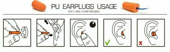 Proteção auditiva Muziker Proteção auditiva EF - 5
