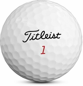 Golf žogice Titleist TruFeel 3+1 Gratis White - 2