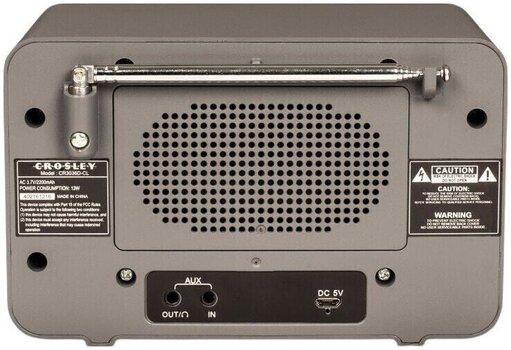 TRetro radio Crosley Tribute Charcoal TRetro radio - 4