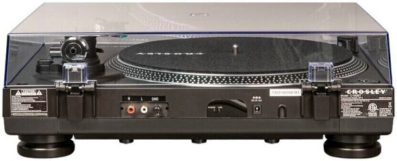 Gramofon Crosley C100BT Black Gramofon - 5
