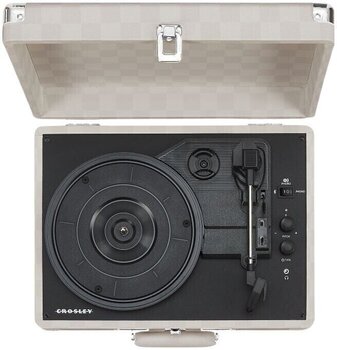 Draagbare platenspeler Crosley Cruiser Plus Almond Checkerboard Draagbare platenspeler - 6