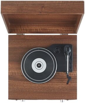 Retro okretnica Crosley Nash Entertainment Center Walnut Retro okretnica - 6