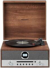 Retro okretnica Crosley Nash Entertainment Center Walnut Retro okretnica - 7