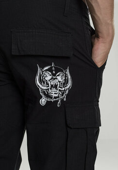 Pantalon / short musique Motörhead Logo Cargo Pants Black 38 - 6