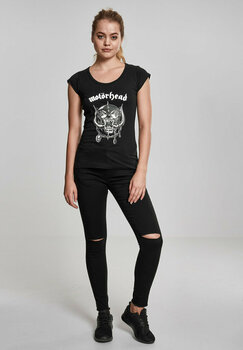 T-shirt Motörhead T-shirt Logo Femme Noir S - 3