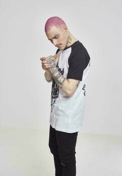 T-shirt Motörhead Everything Louder Raglan White-Black S T-shirt - 3