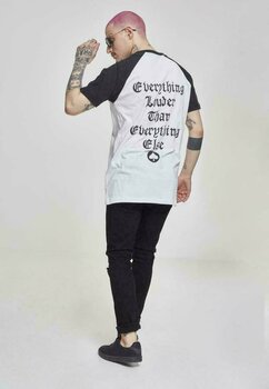 T-shirt Motörhead Everything Louder Raglan White-Black S T-shirt - 6