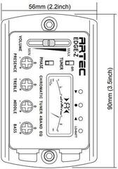 Snímač pre akustickú gitaru Artec Edge Z Snímač pre akustickú gitaru - 1