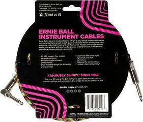 Инструментални кабл Ernie Ball Braided Good Vibrations 5,5 m Pravo – Pod uglom Инструментални кабл - 1