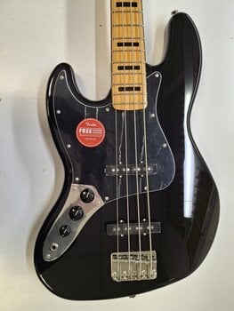 Elektrische basgitaar Fender Squier Classic Vibe 70s Jazz Bass MN LH Black Elektrische basgitaar (Zo goed als nieuw) - 2