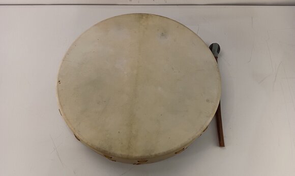 Tambour à main Sela Shaman Goat Tambour rituel 20" (Déjà utilisé) - 2