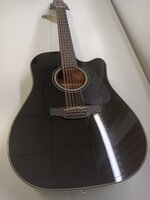 Takamine GD30CE-12 Black 12-strunová elektroakustická gitara