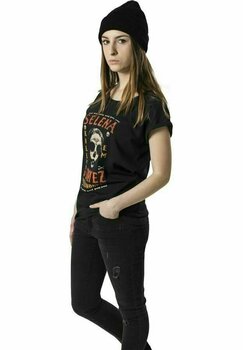 T-shirt Selena Gomez T-shirt Kill Em Skull Noir M - 4