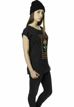 Majica Selena Gomez Majica Kill Em Skull Črna M - 5