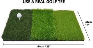 Träningstillbehör Longridge 3 Turf Golf Practice Mat - 1