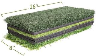 Träningstillbehör Longridge 3 Turf Golf Practice Mat - 2