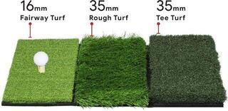 Träningstillbehör Longridge 3 Turf Golf Practice Mat - 3