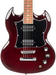 Electric guitar PSD Guitars DCT-100 Cherry Red Electric guitar - 4