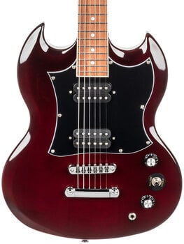 Electric guitar PSD Guitars DCT-100 Cherry Red Electric guitar - 5