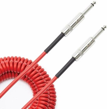 Nástrojový kabel D'Addario PW-CDG-30 Červená 9,14 m Rovný - Rovný - 3