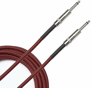 Instrument Cable D'Addario PW-BG-15 Red 4‚59 m Straight - Straight - 2