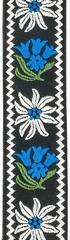 Curea de chitară D'Addario 50PCLV01 Curea de chitară Black & Blue - 2