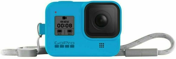 GoPro tartozékok GoPro Sleeve + Lanyard (HERO8 Black) Blue - 8