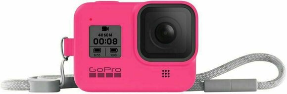 GoPro-tarvikkeet GoPro Sleeve + Lanyard (HERO8 Black) Electric Pink - 8