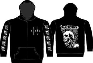 Kapuco The Exploited Mohican Skull Black 2XL Kapuco - 1