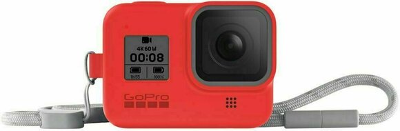 GoPro tartozékok GoPro Sleeve + Lanyard (HERO8 Black) Red - 8