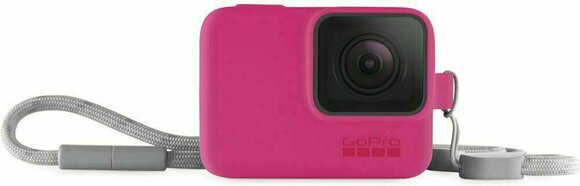Příslušenství GoPro GoPro Sleeve + Lanyard Silicone Neon Pink - 6