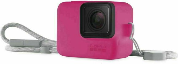GoPro-tarvikkeet GoPro Sleeve + Lanyard Silicone Neon Pink - 7