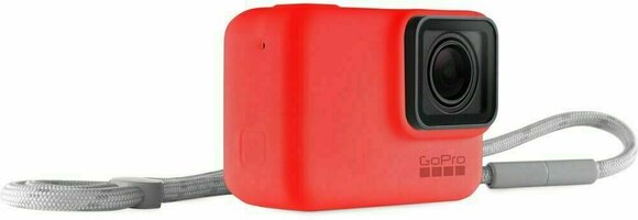 Zubehör GoPro GoPro Sleeve + Lanyard Silicone Red - 6