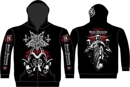 Kapuco Dark Funeral Social Distancing Black 2XL Kapuco - 2