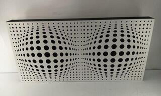 Absorbent leseni panel Mega Acoustic FiberPRO120 AcouSphere White/Black Absorbent leseni panel (Rabljeno) - 1
